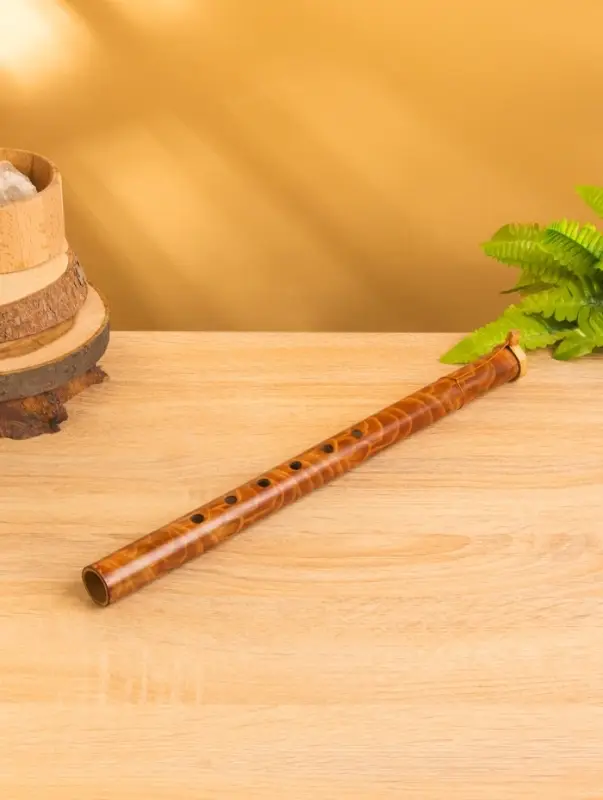 Сувенирный музыкальный инструмент  Сувенирный музыкальный инструмент "Флейта" бамбук, цв. коричневый, 40х3х3 см