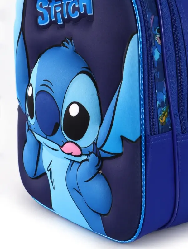 Рюкзак школьный со светодиодными лампочками &laquo;Синий Монстрик&raquo;