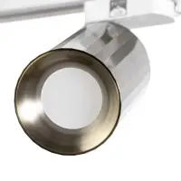 Светильник трековый BayerLux Simple &laquo;Алисер&raquo; GU10, 220 В, 7.5&times;7.5&times;20 см, бронза