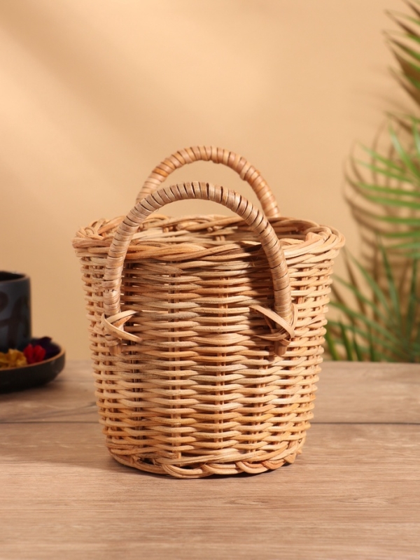 Корзина, 16х16х19 см, ротанг