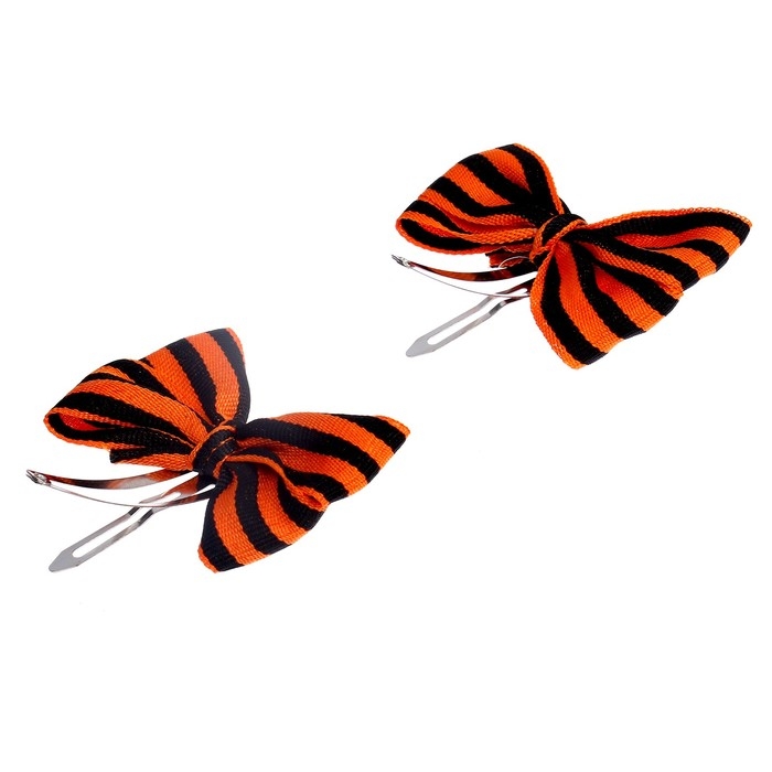 Набор зажимов для волос «9 Мая», 2 шт. Набор зажимов для волос «9 Мая», 2 шт.