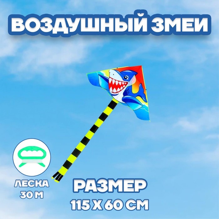 Воздушный змей «Акула» Воздушный змей «Акула»