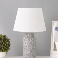 Лампа настольная RISALUX &laquo;Хиро&raquo;, 15 Вт, Е14, 28&times;28&times;44 см