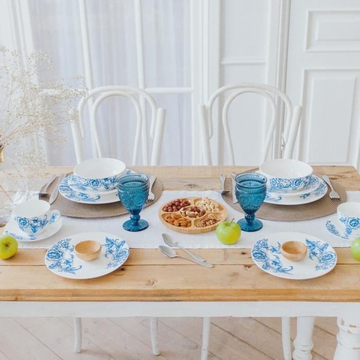 Бокал стеклянный Magistro «Ларго», 260 мл, цвет синий Бокал стеклянный Magistro «Ларго», 260 мл, цвет синий