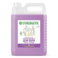 Средство для мытья пола и поверхностей Synergetic &laquo;Горная лаванда&raquo;, антибактериальное,5 л