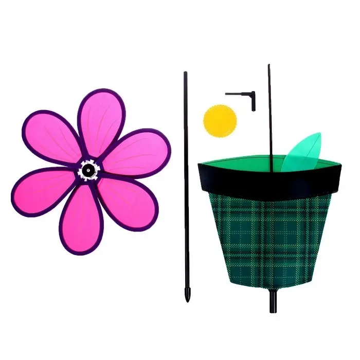 Ветерок «Цветок в горшке», цвета МИКС Ветерок «Цветок в горшке», цвета МИКС