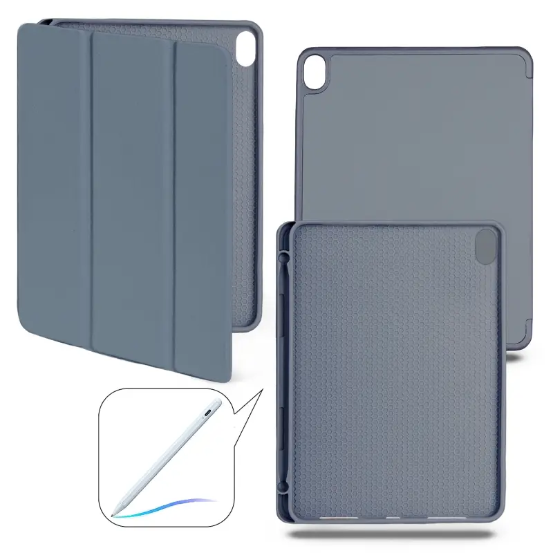 Чехол-книжка iPd Air 4 10.9 (2020)/ Air 5 10.9 (2022) Smart case (Pencil) Lavender Grey №5
