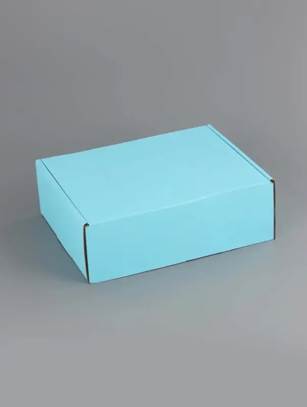 Коробка складная «Голубая» для подарков, хранения и отправки посылок, 27×21×9 см Коробка складная «Голубая» для подарков, хранения и отправки посылок, 27×21×9 см