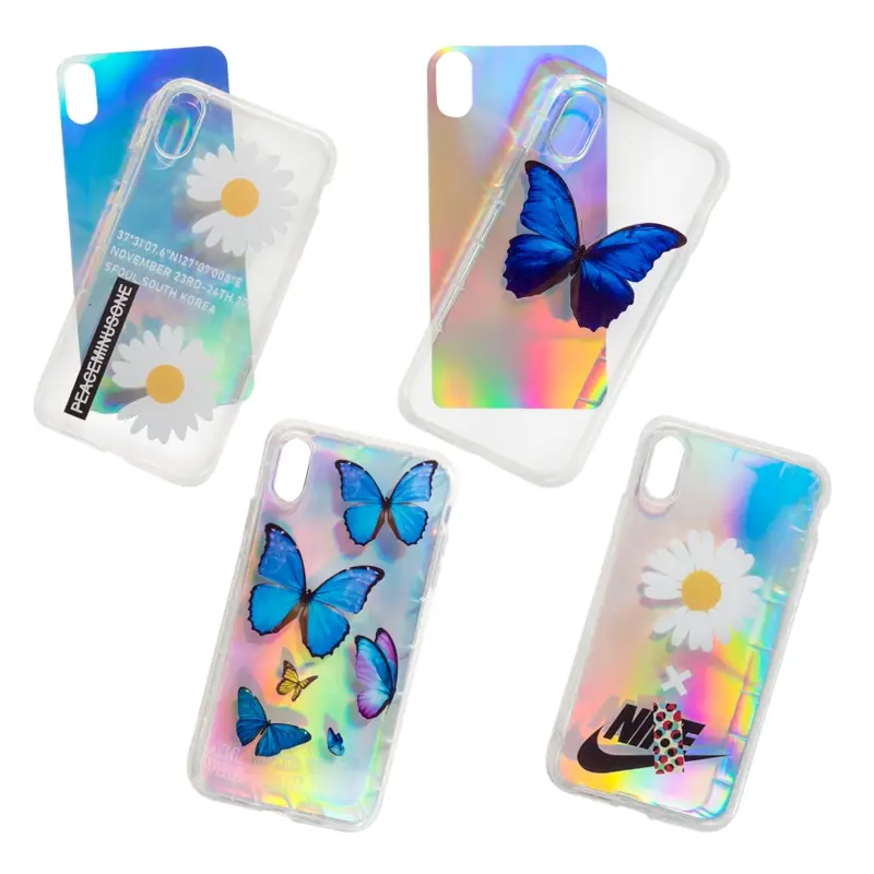 Чехол iPh XS Max TPU laser print case Чехол iPh XS Max TPU laser print case
