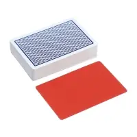 Карты игральные пластиковые, колода 55 шт., 6.5&times;9&times;2 см, МИКС