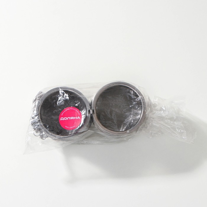 Ситечко для чая Доляна, d=7 см, нержавеющая сталь, цвет серебристый Ситечко для чая Доляна, d=7 см, нержавеющая сталь, цвет серебристый