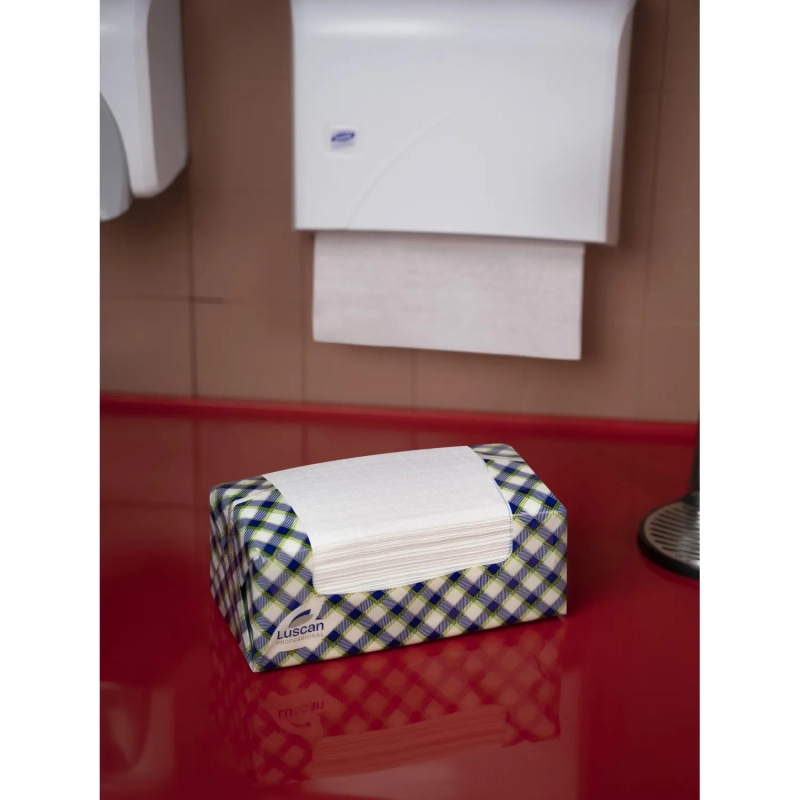 Полотенца бумажные листовые Luscan Professional 2-слойные 200 лист / уп