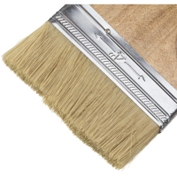 Кисть плоская Sparta Slimline 100мм, натур. щетина, дерев. ручка (824455)