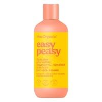 Бальзам для волос гладкость и питание EASY, HAIR, EASY серии Miss Organic 290 мл