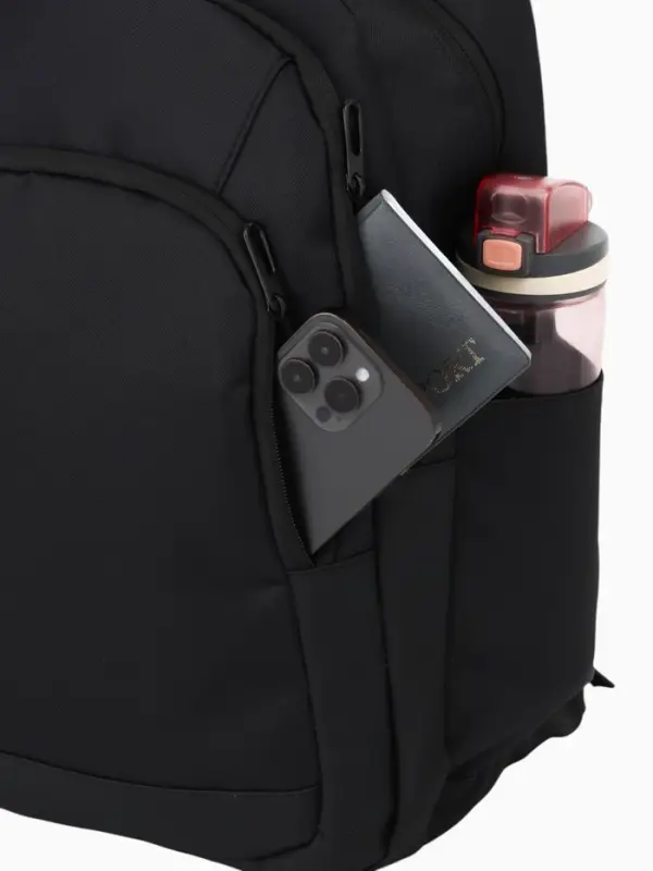 Рюкзак, водонепроницаемое дно, 2 отделения, 3 кармана, 31&times;14.5&times;45 см, чёрный