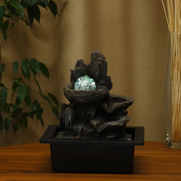 Фонтан Фонтан "Томирис" горный ручей" 18х25 см (с подсветкой)