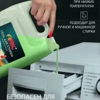Гель для стирки ARIC Premium, бергамот и сандал, 5 л (канистра)