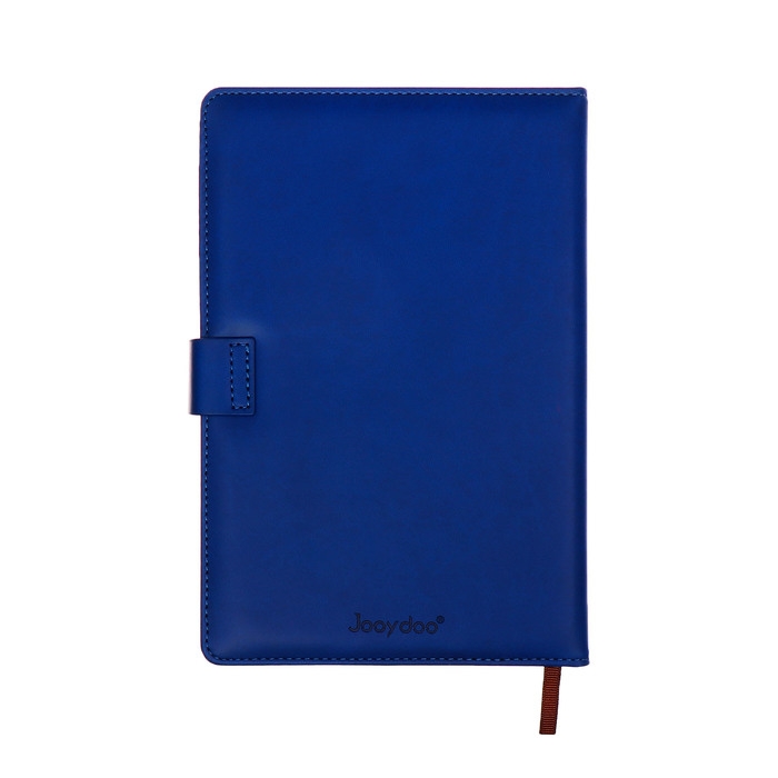 Ежедневник недатированный, А5, 140л, клетка, обл.кожзам, с хлястиком, Стайл, синий Ежедневник недатированный, А5, 140л, клетка, обл.кожзам, с хлястиком, Стайл, синий