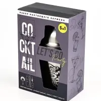 Набор для приготовления коктейлей Cocktail, 5 предметов