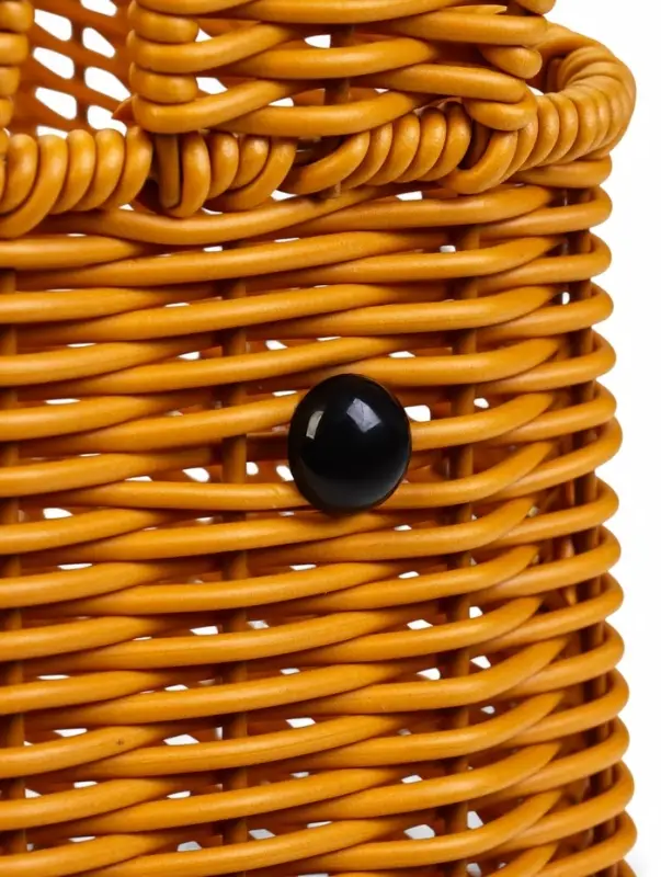 Корзина пластик 17 х 17 х 17 см, ручка16 см металл каркас Заяц, коричневый Корзина пластик 17 х 17 х 17 см, ручка16 см металл каркас Заяц, коричневый