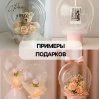 Воздушные шары полимерные 20" Deco Bubble Сфера, 10 шт., горло 7&times;17 см