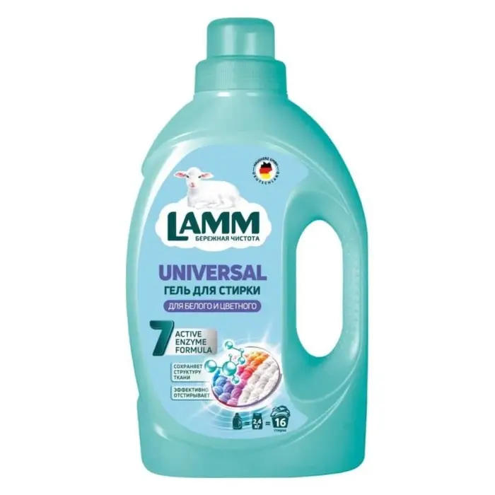 Гель для стирки Lamm Universal, 1.04 л Гель для стирки Lamm Universal, 1.04 л