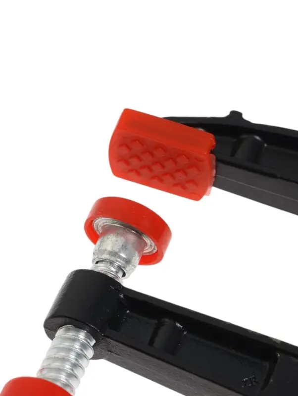 Струбцина F-образная усиленная ТУНДРА, тавровый профиль, 2К рукоятка, 300&times;50&times;350 мм