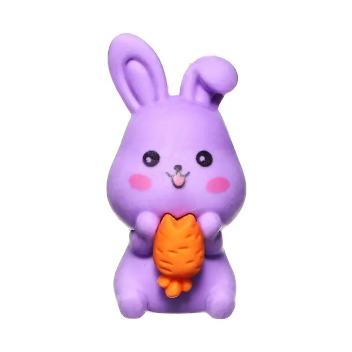 Ластик фигурный Ластик фигурный "Зайка", МИКС