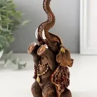 Фигура "Слон Африканский" 14,5х7,5х6 см