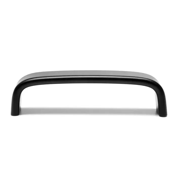 Ручка-скоба мебельная ТУНДРА РС108, м/о 96 мм, черная