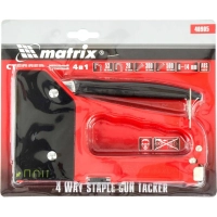Степлер строительный 4 в 1 пластиковый 6-14 мм Matrix 40905