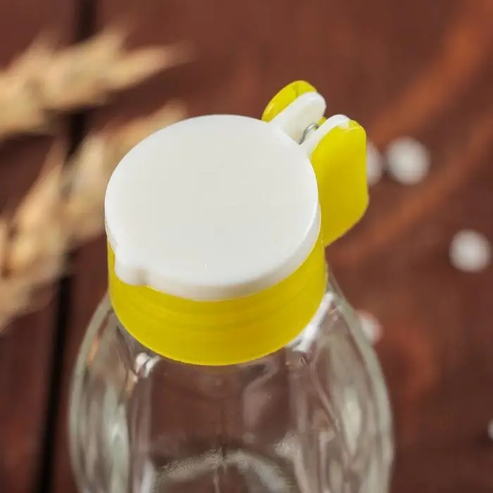 Солонка стеклянная «Яркая», 30 мл, 3,5×7 см, цвет МИКС Солонка стеклянная «Яркая», 30 мл, 3,5×7 см, цвет МИКС