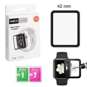 Защитное стекло Apple Watch 3D 42mm Full Glue