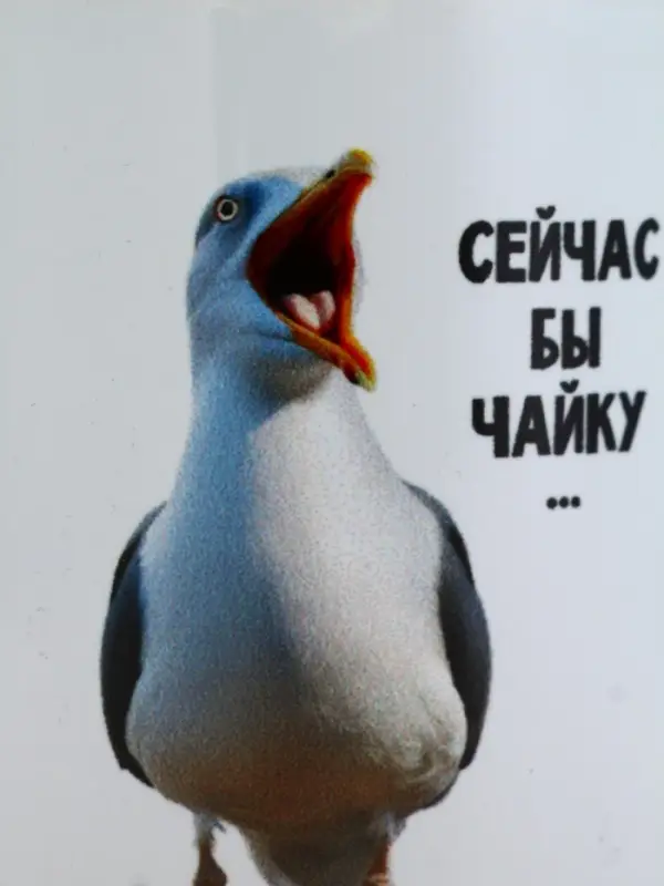 Кружка керамическая «Сейчас бы чайку», 320 мл