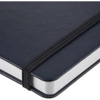 Ежедневник недатированный , темно-синий, А5, 140x200мм, 136 л. ATTACHE