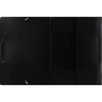 Папка на резинках ATTACHE F315/06 черная