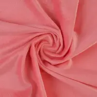 Ткань для рукоделия, плюш, розовый, лоскут 50&times;50 см