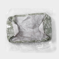 Органайзер для белья Доляна Leaves, 2 ячейки, 22×13×11 см, цвет зелёный