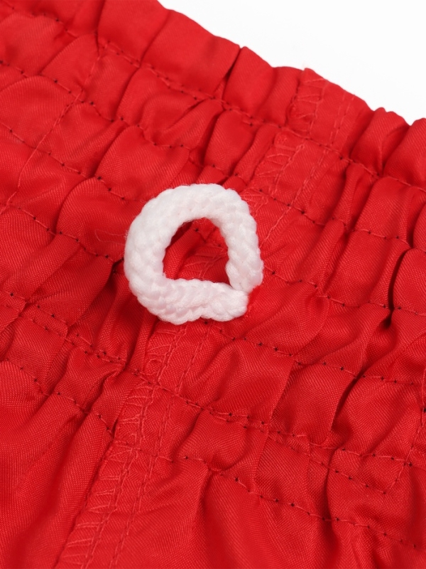 Шорты для тайского бокса FIGHT EMPIRE, р. L, цвет красный