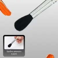 Кисть для рисования, белка, № 8, Calligrata, круглая, деревянная ручка