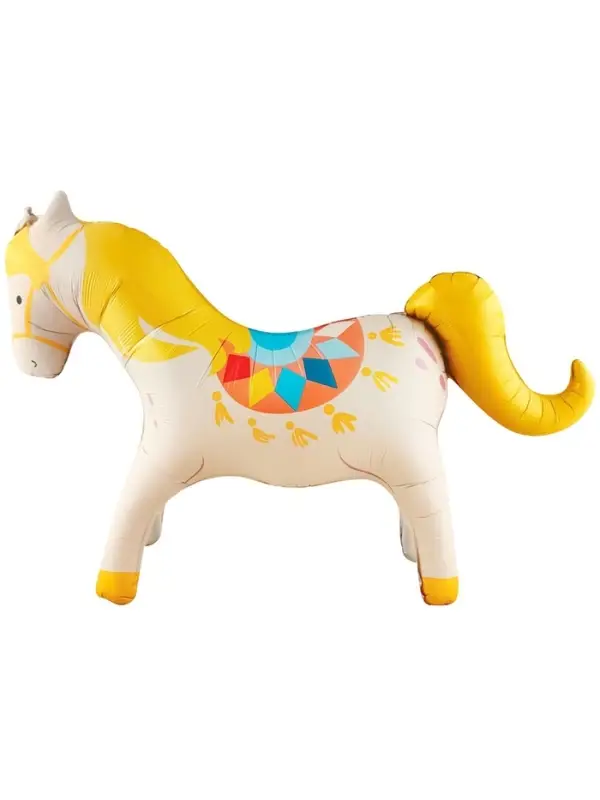 Воздушный шар фольгированный 3D 46" &laquo;Цирк. Любимая лошадка&raquo;, только под воздух