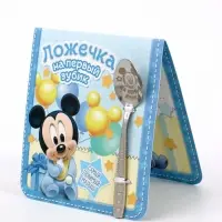 Ложка детская &laquo;На первый зубик&raquo;, 2.3&times;11 см, Микки Маус