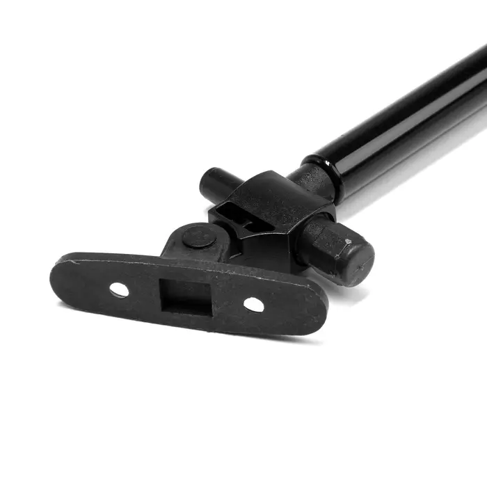 Газовый лифт ТУНДРА GG100BL, 100N, с доводчиком, черный, 2 шт. TMP