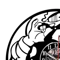 Часы настенные интерьерные &laquo;Барбершоп&raquo;, бесшумные, плавный ход, 30&times;30 см, от батарейки 1&times;АА