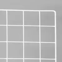 Сетка торговая 45&times;65 см, ячейка 5&times;5 см, окантовка 5 мм, пруток 3 мм белая