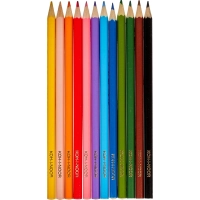 Карандаши цветные 12цв 6-гран Koh-I-Noor BIRDS 3352 3552