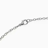 Кулон на цепочке &laquo;Молекула 01&raquo;, цвет серебро