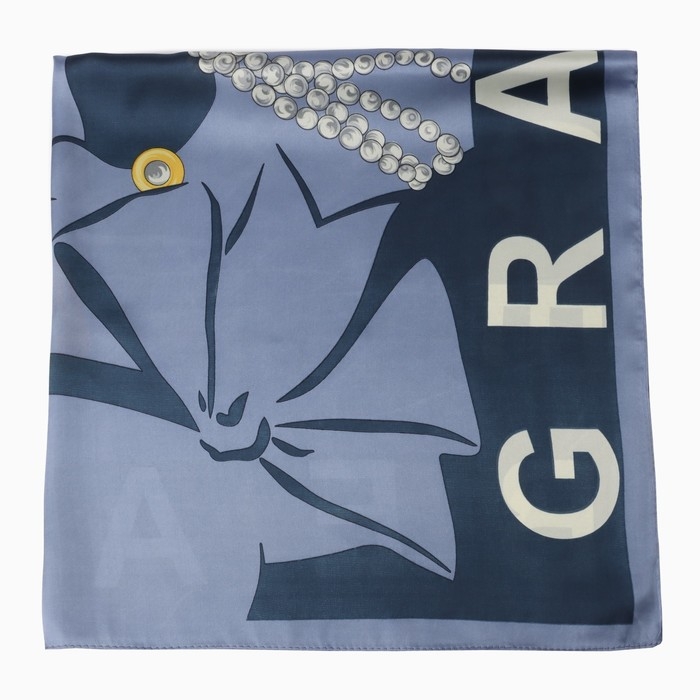 Платок женский MINAKU р-р 70*70 см, цв. синий Платок женский MINAKU р-р 70*70 см, цв. синий