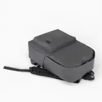 Рюкзак школьный, водонепроницаемый, однотонный, 1 отделение, 3 кармана, 31&times;11&times;40 см, серый