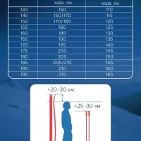 Комплект лыжный: пластиковые лыжи 175 см без насечек, стеклопластиковые палки 135 см, крепления NNN, МИКС